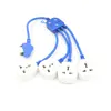 Unique Design Four Outlets Safety Extension Socket With Competitive Price