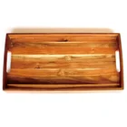 Reusable Natural Acacia Wood Rolling Tray