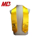 High School School Graduation Stoles Manufacturer Satin Polyester Printing Graduation Stole For High School