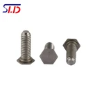 303 Stainless steel hex head pressure riveting screw NFHS-M4-12