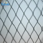 HDPE Easy install dark green diamond bird nettings for agriculture