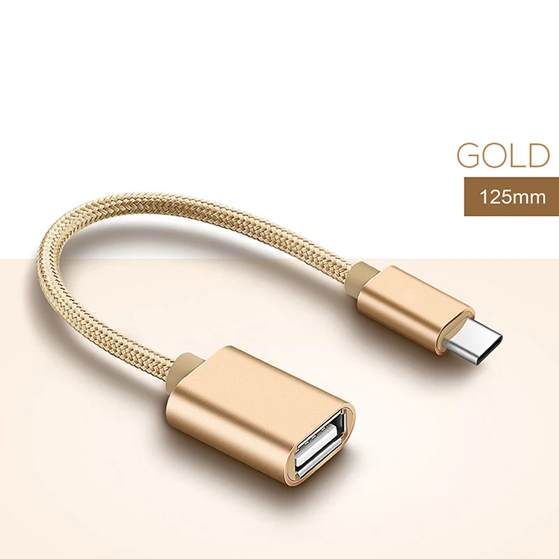 USB Type C to USB OTG Cable Adapter for U disk for mouse OTG Type-c Charger Data Cable - ANKUX.COM