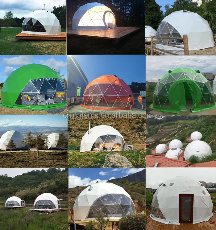 12 small domes