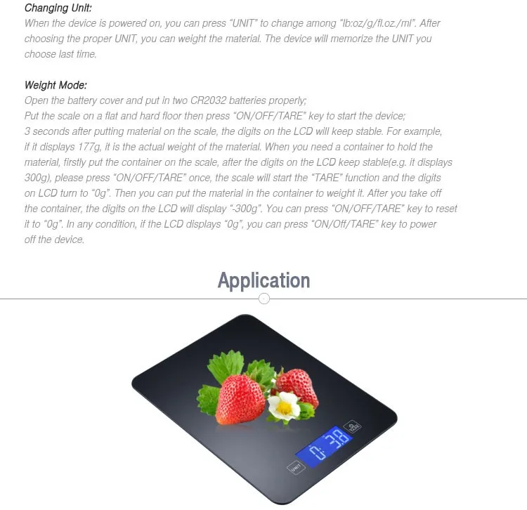 digital kitchen scales