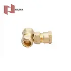 High-Quality Brass Female Thread Brass End Cap with nickel plated
