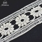 2018 7cm fashion mesh embroidery lace designs embroidery lace trim
