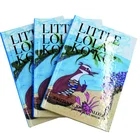 Colorful English reading square children hardcover story book printing