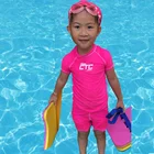 Girls UV Sun Protective Swimwear Rash Guard Set