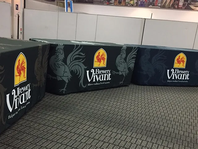 Custom Logo Polyester Printing Table Cover
