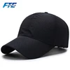 Custom Sport Polyester Mesh Cap Breathable Quick Dry Baseball Cap with Your Logo