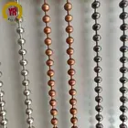gun silver antique copper 10mm metal bead chain