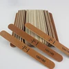 The factory produces customized wooden disposable nail file