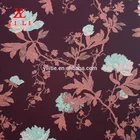 China factory custom floral polyester jacquard garment fabric for dress