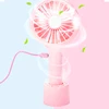 2019 New Electrica rechargeable fan cooler portable mini USB charge with holder