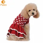 OEM ODM Factory new design cotton knitted pattern pet dogs Sweater dress
