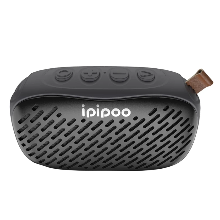ipipoo YP-6 Outdoor Waterproof IPX45 Hand-held Wireless Bluetooth Speaker, Support Hands-free & FM & TF Card & AUX - ANKUX.COM