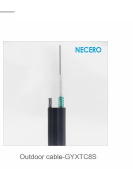Factory of direct bury double armored multi loose tube fibre optics cable GYTA53