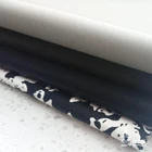 Abrasion-resistant Printed Leather Beautiful Paint Flower Printed Pu Synthetic Garment Leather Material
