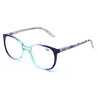 Women Goggles Reading Glasses Hot Sale Popular PC Material Purple Translucent Eyewear