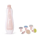 Baby Nail File Electric Baby Nail Trimmer File Manicure Set with LED Light for Newborn Kids and Adults