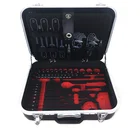 Waterproof shockproof Hard plastic equipment storage tool case with custom eva foam