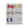 Japanese popular diamond nail art /DIY Glitters Slices of metal nail art/ Design 3D Silver Pearl Rhinestone nail sticker
