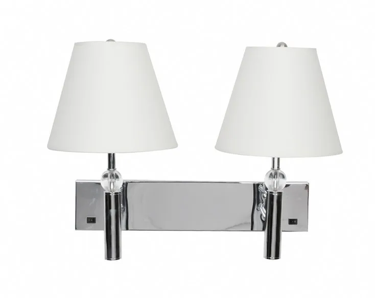 Modern residential steel cold white warm white wall lamp special in hotel application