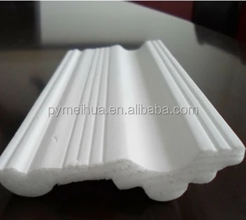 extruded pu polystyrene ceiling cove cornice