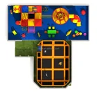 Amusement Kid trampoline bed and baby indoor playground