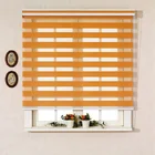 Outdoor Roller Blind Zebra Print Voile
