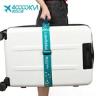 SW3110 3 digital TSA lock personalized PP elastic luggage belt strap with handle hooks