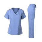 Wholesale Natural Uniforms Europe nurse uniform hospital scrubs medical uniforms