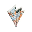 Italian silk scarf personalized digital printing custom made shawl