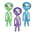 PVC alien toys,kids alien inflatable for advertising, Party Decoration Random