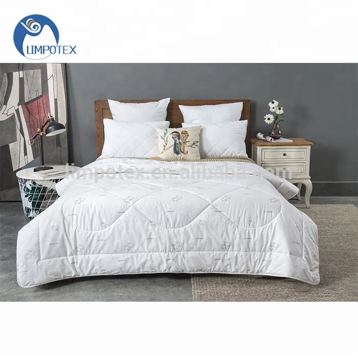 Wholesale China Custom Comforter Cotton Fabric Sheep Wool White