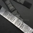 cheap fashion customized garment woven care label