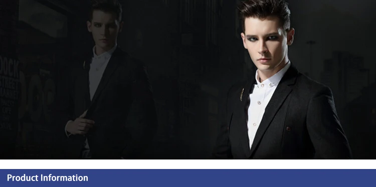 WEISDIN OEN service Tropical suiting Slim Fit Men's Suits