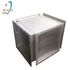 bar and plate crossflow design industrial air to air heat exchanger