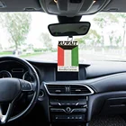 Wholesale absorbent funny eco-friendly customised car air vent hanging paper cardboard air freshener