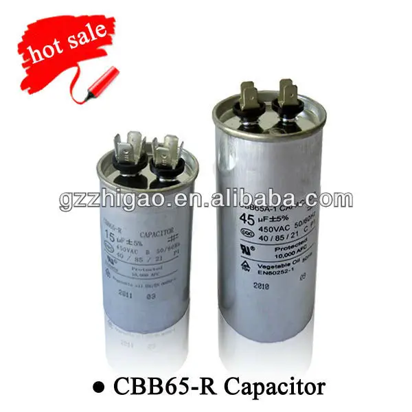 450vac 35uf air conditioner capacitor cbb65