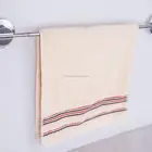 Bathroom accessories metal wall mounted extendable towel rack with suction cup