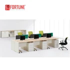 bulk office furniture for call center 6 person office desk