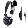 Multifunctional headphone custom wired headset with mic usb computer headset