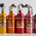 NOS Bottle Shape Keychain, Auto Parts keychains