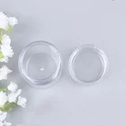Factory Wholesale Most Popular Round Shape Clear pet Plastic Jar