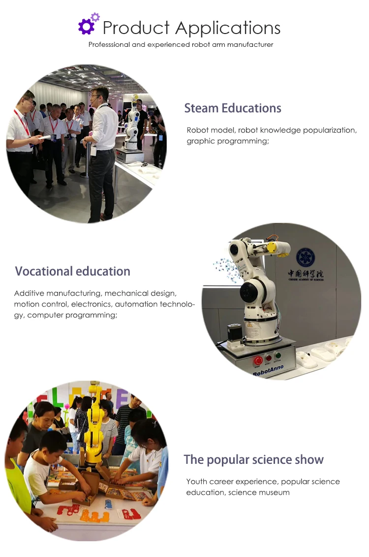 Toy Labeling Aluminium Camera Polishing Robot Arm Wholesale