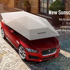 MYNEW 4meters auto sun visor with remote control folding car shade