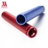 China professional cnc micro machining service OEM 2D/3D turning spare parts custom color anodized aluminium tube
