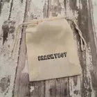 muslin drawstring cotton bag/ cotton wedding jewelry pouch garment bag/ packing bag for nuts