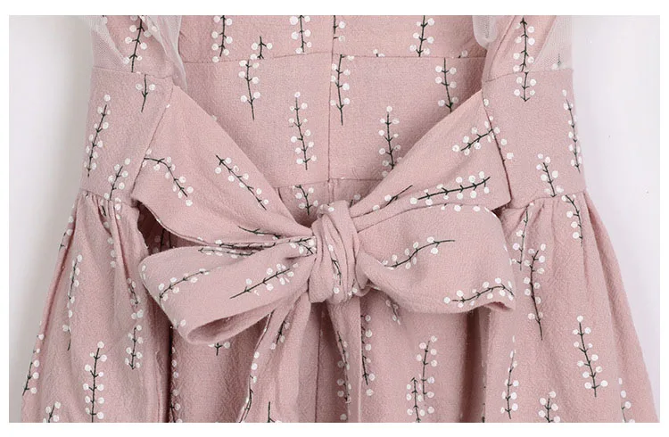 pink summer 2018 new party dresses for girls print sleeveless big girls princess dress clothes kids sundress teenagers clothing 5 6 7 8 9 10 11 12 13 14 15 years teenage girls cotton dresses for girls (2)